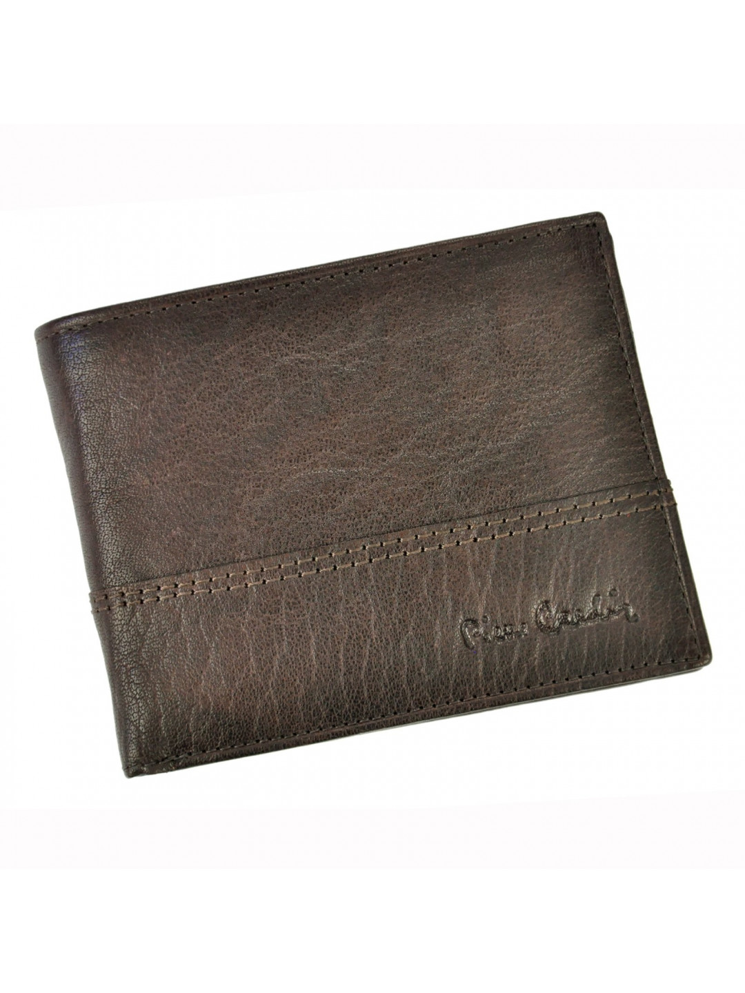 Pánská kožená peněženka Pierre Cardin Francois – hnědá